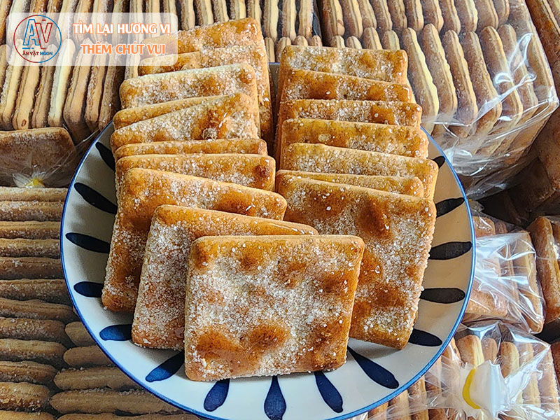 Bánh Lạt Đường gợi nhớ món bánh tuổi thơ