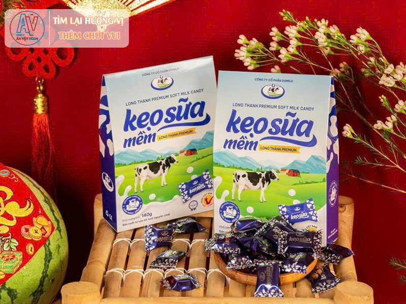 Kẹo sữa mềm Long Thành Domilk