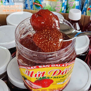 mứt dâu tây đà lạt