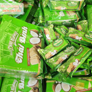 bánh dừa nướng thái bình