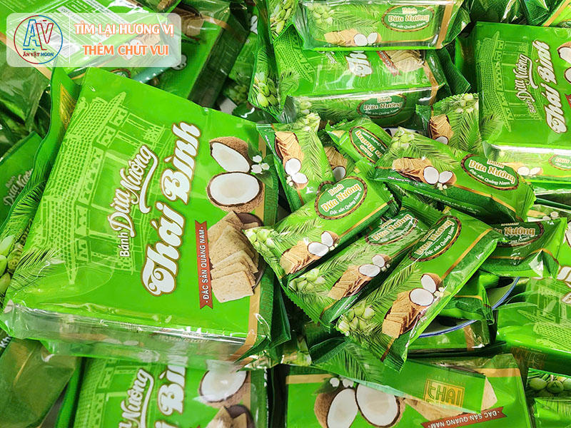 bánh dừa nướng đặc sản quảng nam
