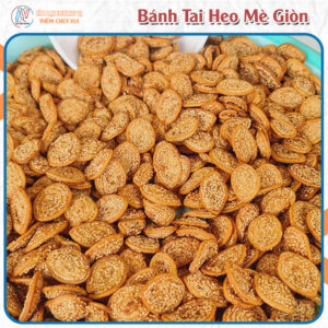 bánh tai heo mè giòn