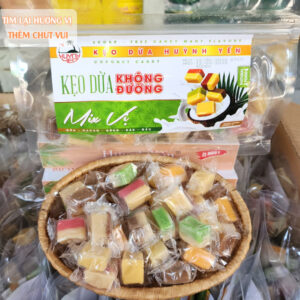 kẹo dừa không đường mix vị