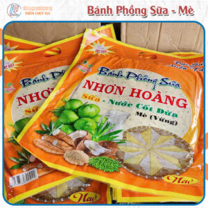 bánh phồng sữa mè vừng