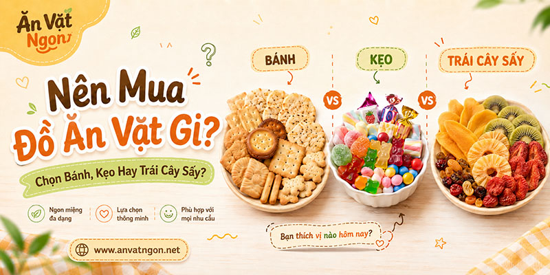 Nên Mua Đồ Ăn Vặt Gì
